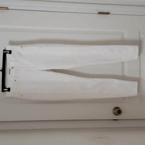 Madewell Size 29 White 9" High Rise Skinny Jeans, Excellent Used Condition - Picture 1 of 14